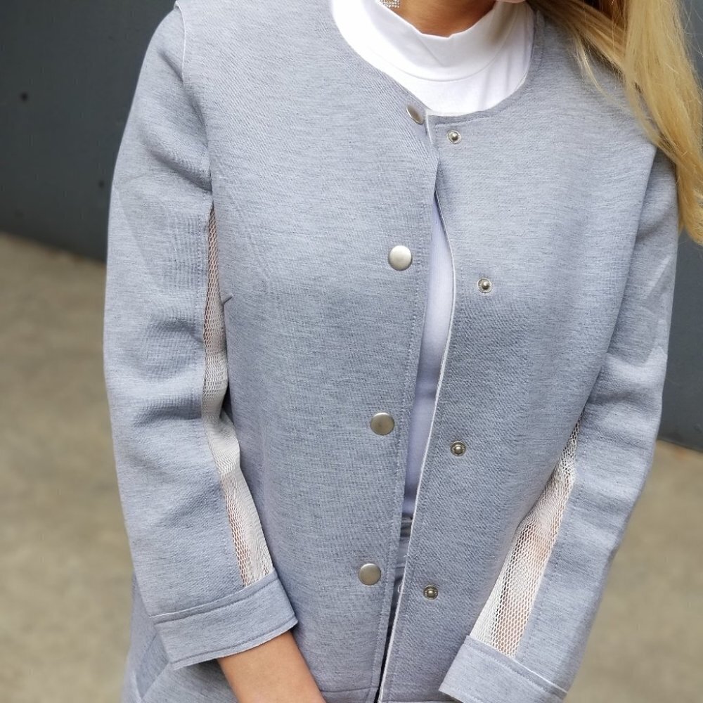 Gray Jacket Structured - Picture 2 of 5